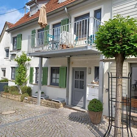 Gemütlichkeit über der Weinrebe- 3Zi. Zi. Fewo. Stetten  Exterior foto